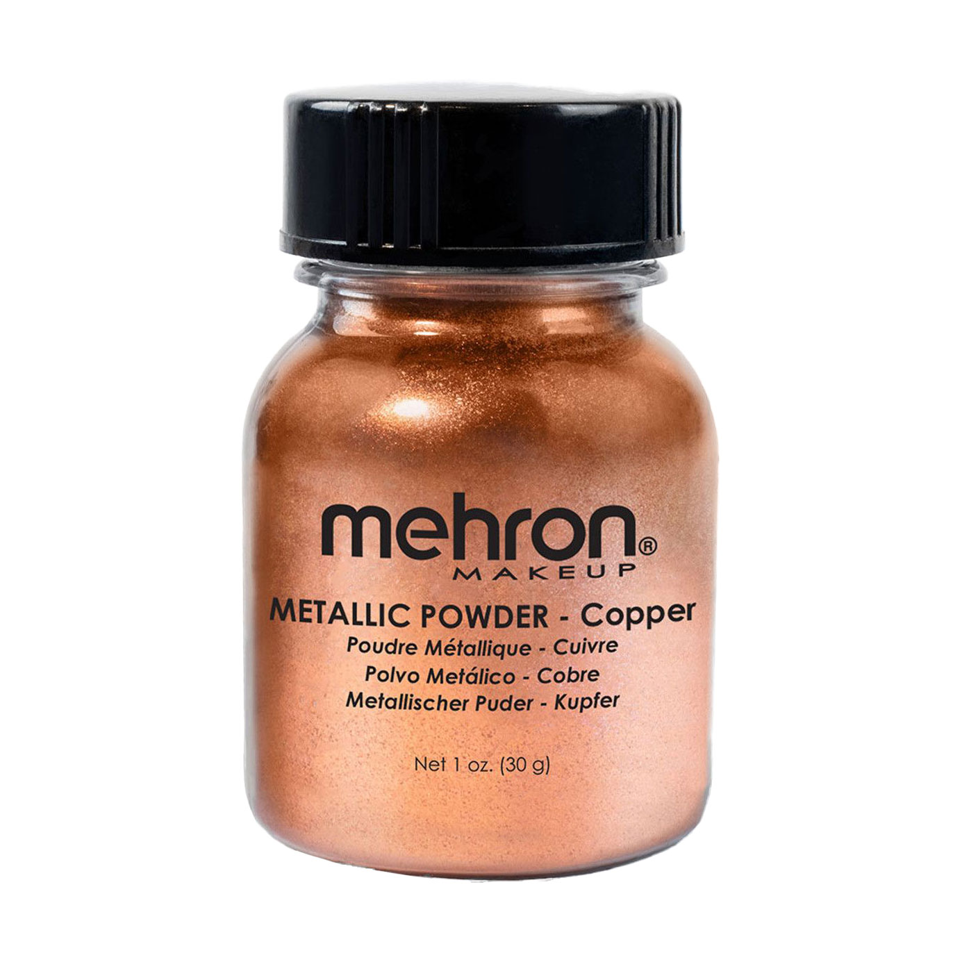 Металева пудра-порошок для обличчя та тіла Mehron Metallic Powder, Cooper, 30 г